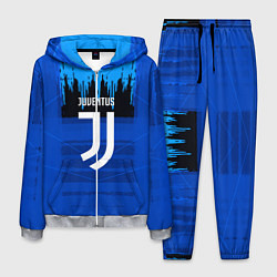 Мужской костюм FC Juventus: Blue Abstract