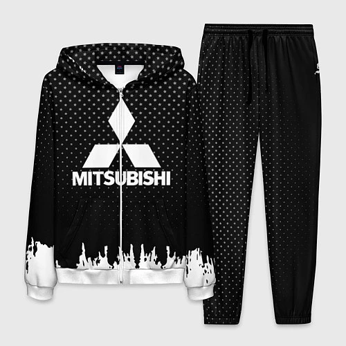 Мужской костюм Mitsubishi: Black Side / 3D-Белый – фото 1