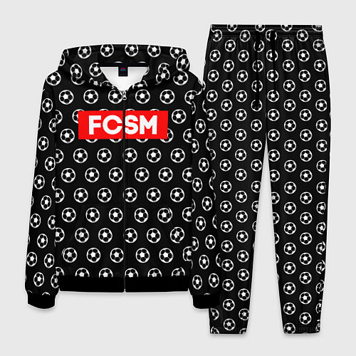 Мужской костюм FCSM Supreme / 3D-Черный – фото 1