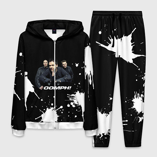 Мужской костюм Группа OOMPH! / 3D-Белый – фото 1