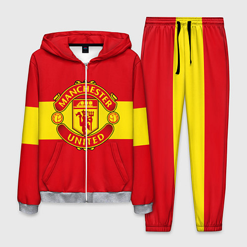 Мужской костюм FC Man United: Red Style / 3D-Меланж – фото 1