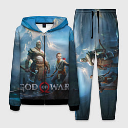 Костюм мужской God of War, цвет: 3D-черный