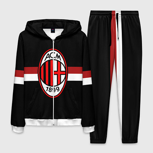 Мужской костюм AC Milan 1899 / 3D-Белый – фото 1