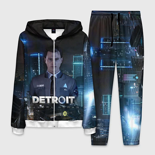 Мужской костюм Detroit: Connor / 3D-Белый – фото 1