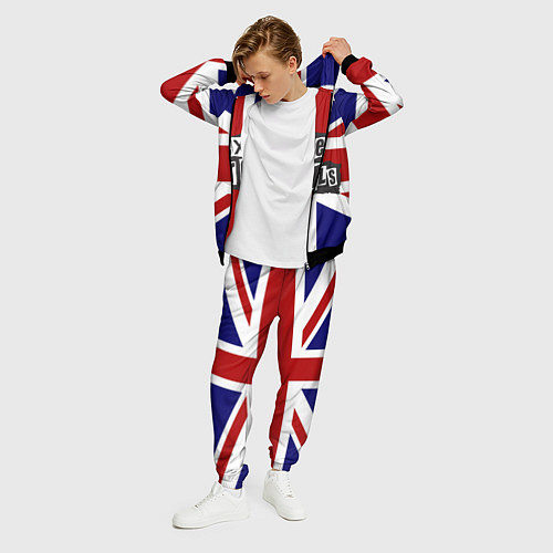 Мужской костюм Sex Pistols UK / 3D-Черный – фото 3