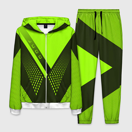 Мужской костюм Judo: Sport Style / 3D-Белый – фото 1