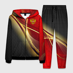 Костюм мужской RUSSIA SPORT: Gold Collection, цвет: 3D-черный