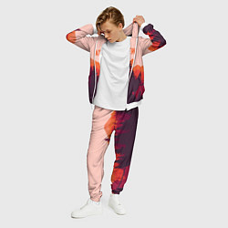 Костюм мужской Firewatch: Orange Style, цвет: 3D-белый — фото 2