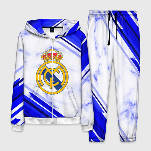 Мужской костюм Real Madrid / 3D-Белый – фото 1