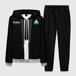 Костюм мужской RK800 Android Black, цвет: 3D-меланж