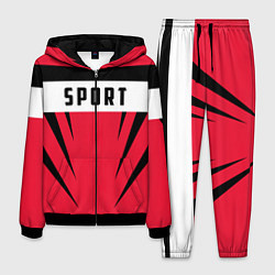 Мужской костюм Sport: Red Style