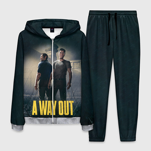 Мужской костюм A Way Out / 3D-Меланж – фото 1