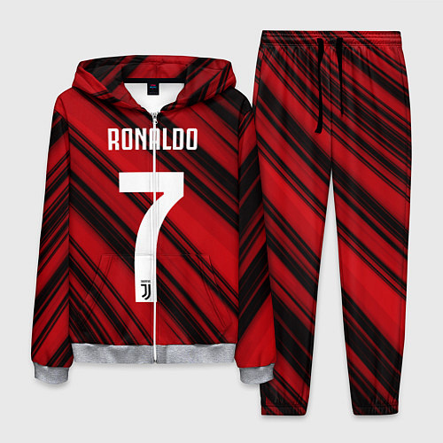Мужской костюм Ronaldo 7: Red Sport / 3D-Меланж – фото 1