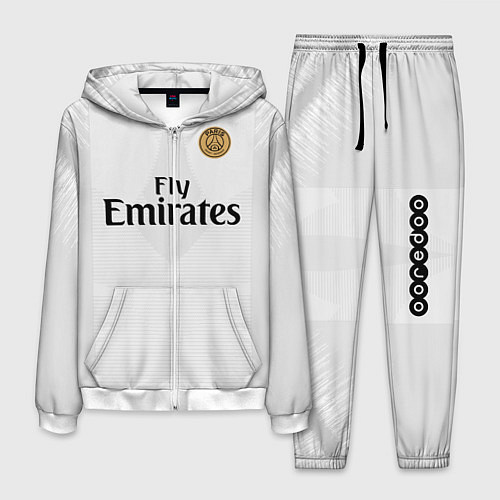 Мужской костюм FC PSG Away 18-19 / 3D-Белый – фото 1