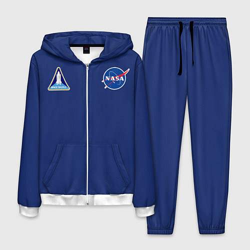 Мужской костюм NASA: Special Form / 3D-Белый – фото 1