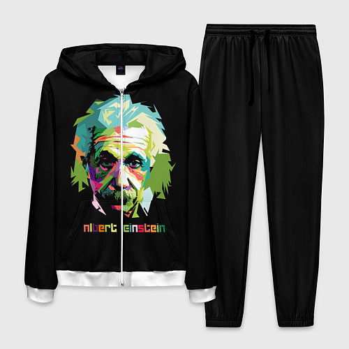 Мужской костюм Albert Einstein / 3D-Белый – фото 1