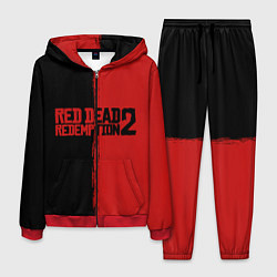 Костюм мужской RDD 2: Black & Red, цвет: 3D-красный