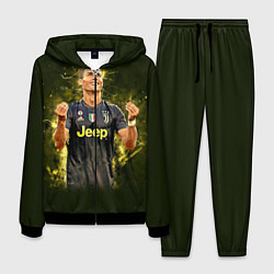 Костюм мужской Ronaldo: Juve Sport, цвет: 3D-черный