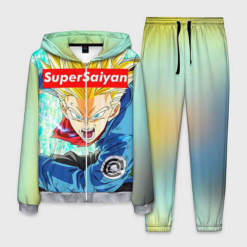 Мужской костюм DBZ: Super Saiyan / 3D-Меланж – фото 1