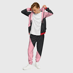 Костюм мужской Black Pink, цвет: 3D-красный — фото 2