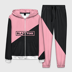 Костюм мужской Black Pink, цвет: 3D-белый