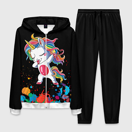 Мужской костюм Малыш-единорог / 3D-Белый – фото 1