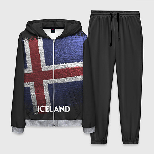 Мужской костюм Iceland Style / 3D-Меланж – фото 1