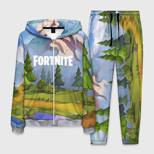Мужской костюм Fortnite: Forest View / 3D-Меланж – фото 1