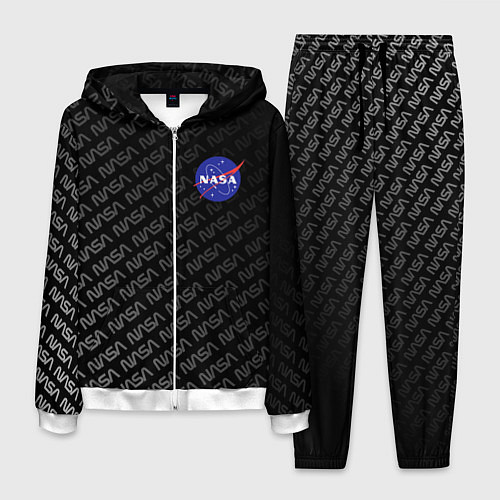 Мужской костюм NASA: Dark Space / 3D-Белый – фото 1