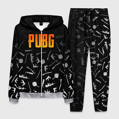 Мужской костюм PUBG Master / 3D-Меланж – фото 1