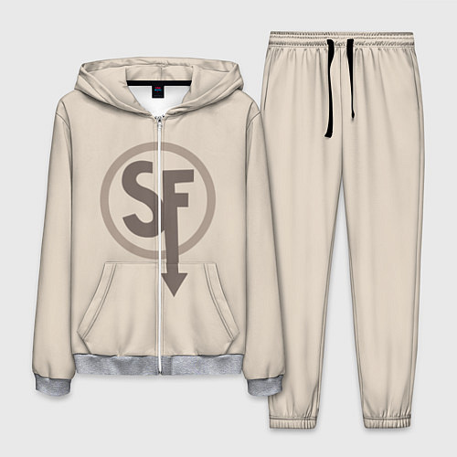 Мужской костюм SANITYS FALL / 3D-Меланж – фото 1