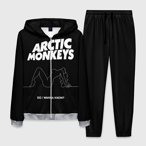 Мужской костюм Arctic Monkeys: Do i wanna know? / 3D-Меланж – фото 1
