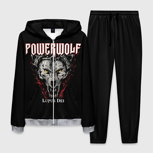 Мужской костюм Powerwolf: Lupus Dei / 3D-Меланж – фото 1