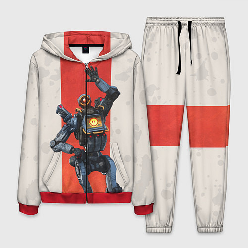Мужской костюм Apex Legends: Pathfinder / 3D-Красный – фото 1