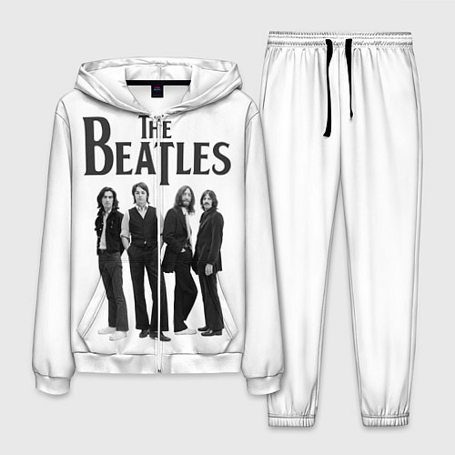 Мужской костюм The Beatles: White Side / 3D-Белый – фото 1