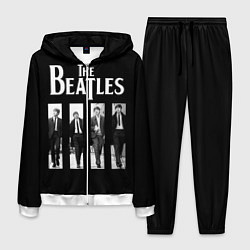 Костюм мужской The Beatles: Black Side, цвет: 3D-белый