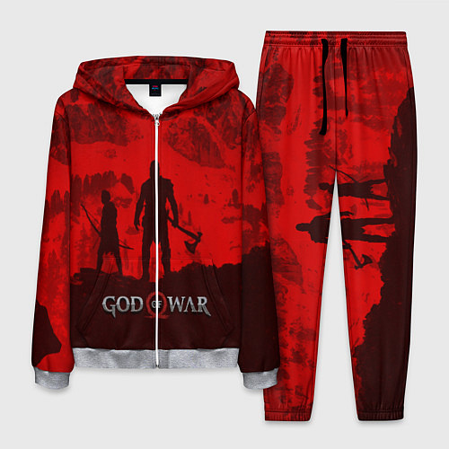 Мужской костюм God of War: Blood Day / 3D-Меланж – фото 1