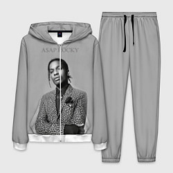 Мужской костюм ASAP Rocky: Grey Fashion