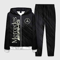Костюм мужской Mercedes AMG: Black Edition, цвет: 3D-белый
