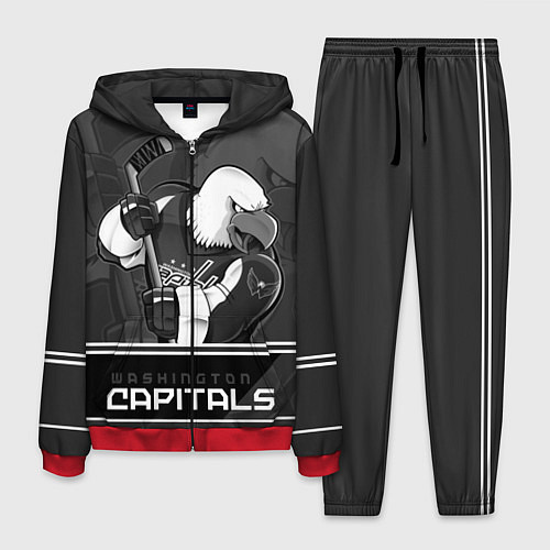 Мужской костюм Washington Capitals: Mono / 3D-Красный – фото 1