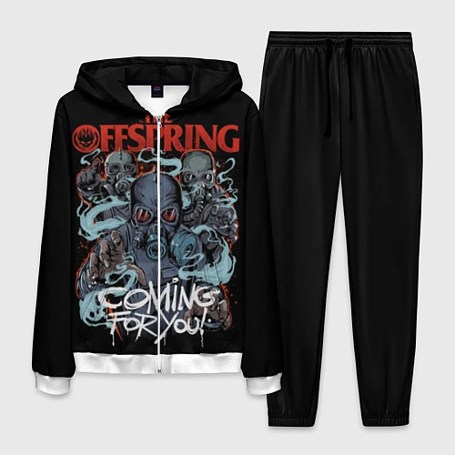 Мужской костюм The Offspring: Coming for You / 3D-Белый – фото 1
