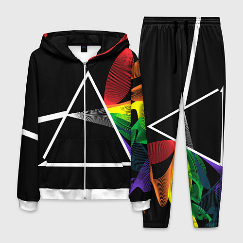 Мужской костюм PINK FLOYD / 3D-Белый – фото 1