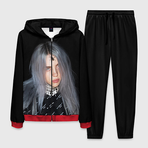 Мужской костюм BILLIE EILISH с Пауком / 3D-Красный – фото 1