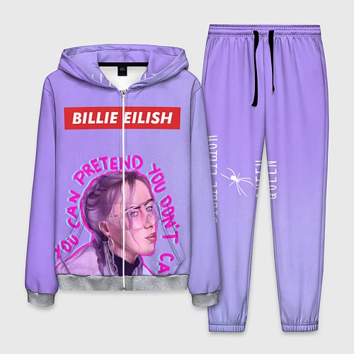 Мужской костюм Billie Eilish / 3D-Меланж – фото 1