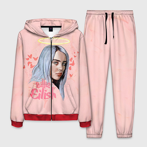 Мужской костюм Billie Eilish / 3D-Красный – фото 1