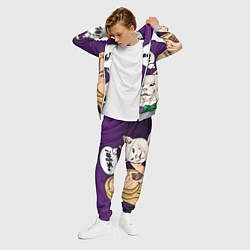 Костюм мужской Woman yelling at a cat, цвет: 3D-меланж — фото 2