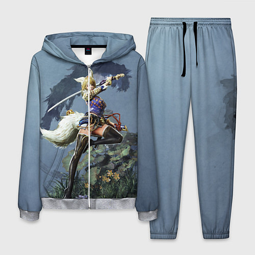 Мужской костюм Zoomorph Girl / 3D-Меланж – фото 1