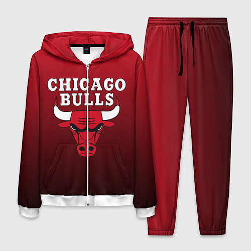 Мужской костюм CHICAGO BULLS / 3D-Белый – фото 1