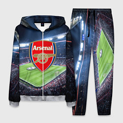 Костюм мужской FC Arsenal цвета 3D-меланж — фото 1
