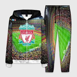 Костюм мужской FC Liverpool, цвет: 3D-белый